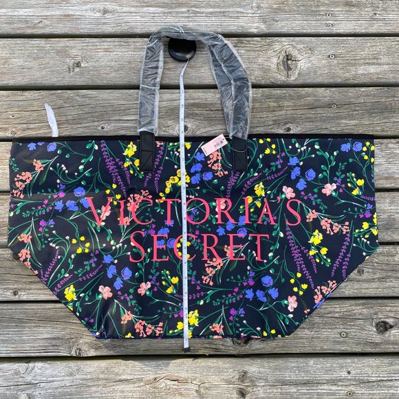 Victoria's Secret Floral Weekender Tote Bag - Picture 6 of 13